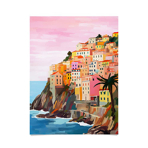 Mambo Art Studio Cinque Terre Italy Painting Poster