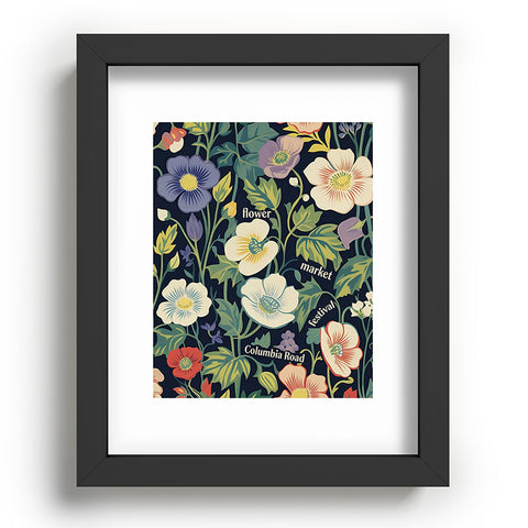 Mambo Art Studio Flower Market Columbia Road Recessed Framing Rectangle