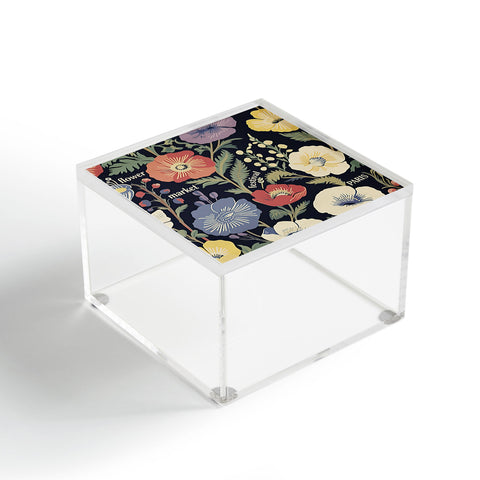 Mambo Art Studio Flower Market Paris Acrylic Box
