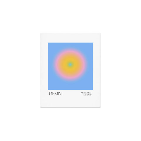 Mambo Art Studio Gemini Aura Art Print