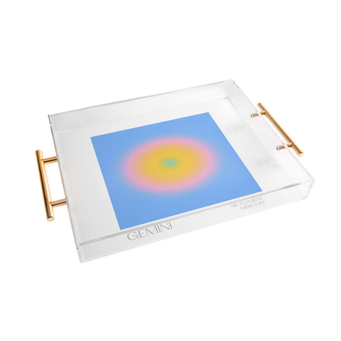 Mambo Art Studio Gemini Aura Acrylic Tray