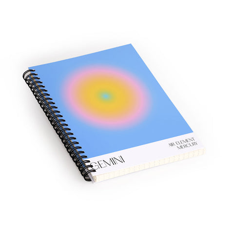 Mambo Art Studio Gemini Aura Spiral Notebook