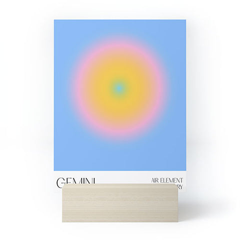 Mambo Art Studio Gemini Aura Mini Art Print