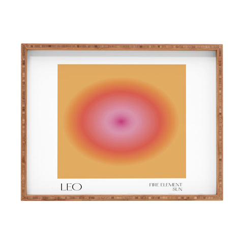 Mambo Art Studio Leo Aura Rectangular Tray