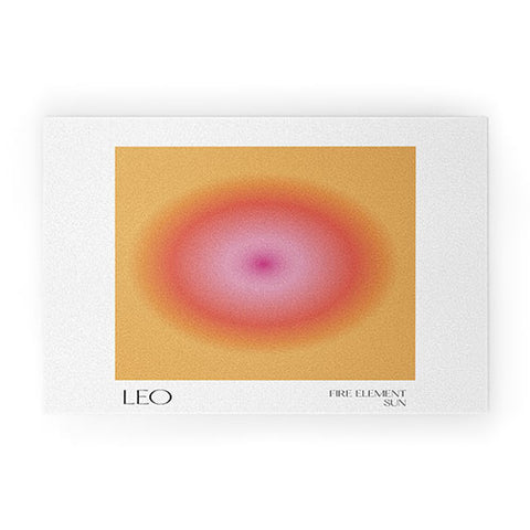 Mambo Art Studio Leo Aura Welcome Mat