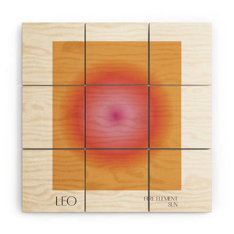 Mambo Art Studio Leo Aura Wood Wall Mural