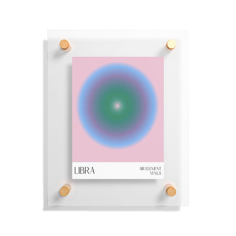 Mambo Art Studio Libra Aura Floating Acrylic Print
