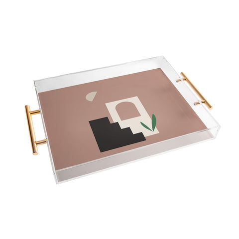 Mambo Art Studio Natural Landscape Minimal Acrylic Tray