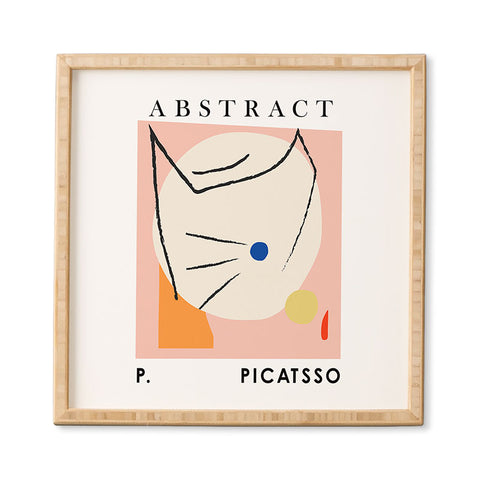 Mambo Art Studio Picatsso 2 Framed Wall Art