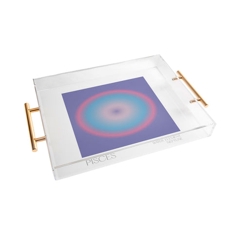 Mambo Art Studio Pisces Aura Acrylic Tray