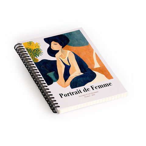 Mambo Art Studio portrait de femme Spiral Notebook