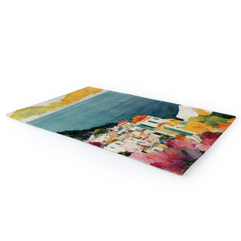 Mambo Art Studio Positano Watercolour Area Rug