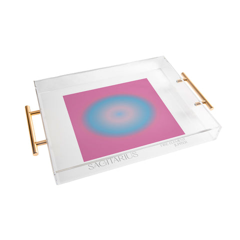 Mambo Art Studio sagitarius aura Acrylic Tray