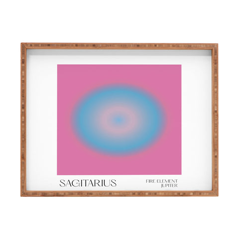 Mambo Art Studio sagitarius aura Rectangular Tray
