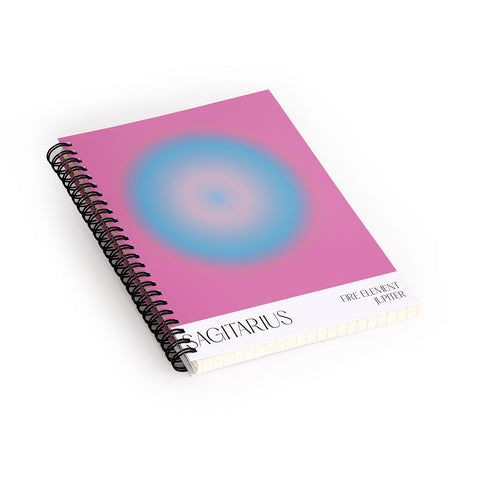 Mambo Art Studio sagitarius aura Spiral Notebook