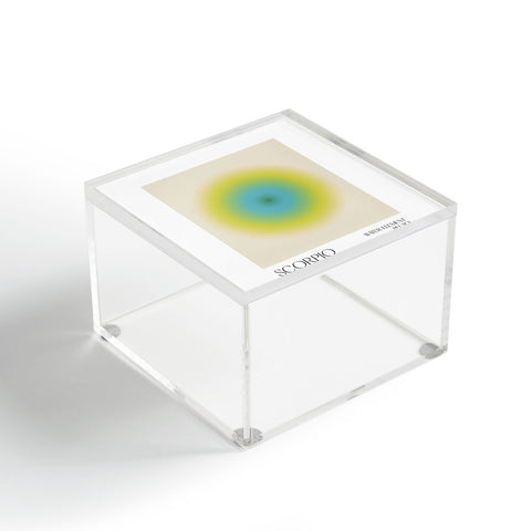 Mambo Art Studio scorpio aura Acrylic Box