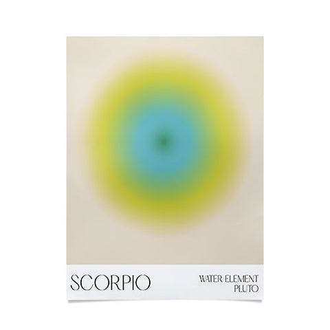 Mambo Art Studio scorpio aura Poster