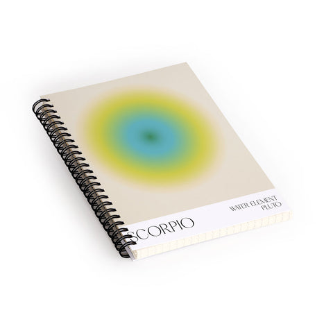 Mambo Art Studio scorpio aura Spiral Notebook