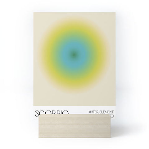 Mambo Art Studio scorpio aura Mini Art Print