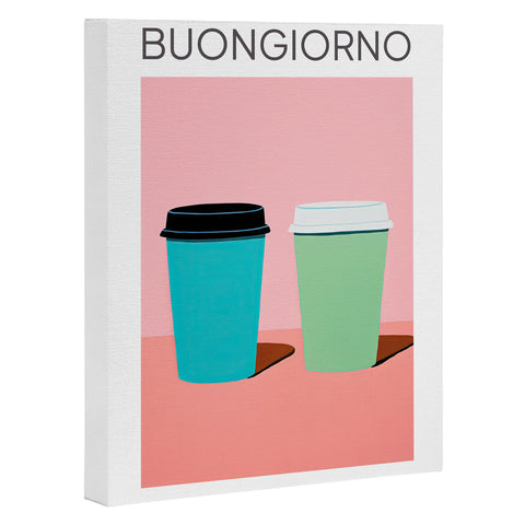 Mambo Art Studio Take away coffee Buongiorno Art Canvas