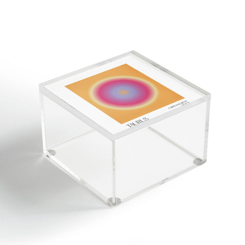 Mambo Art Studio taurus aura Acrylic Box