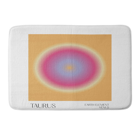 Mambo Art Studio taurus aura Memory Foam Bath Mat