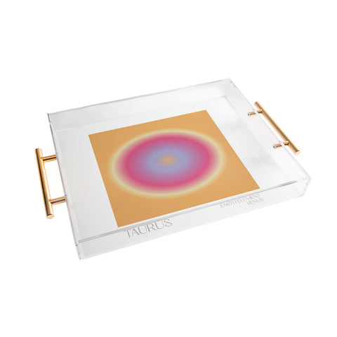 Mambo Art Studio taurus aura Acrylic Tray