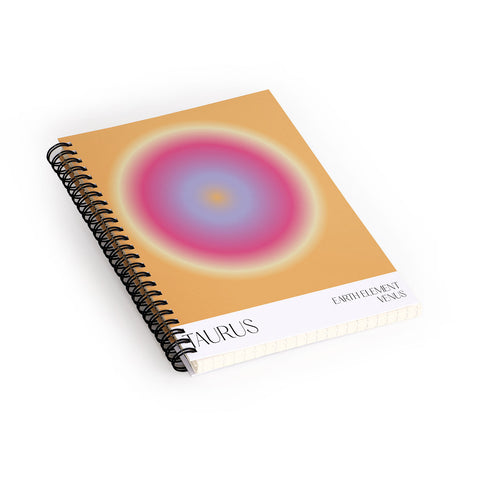 Mambo Art Studio taurus aura Spiral Notebook
