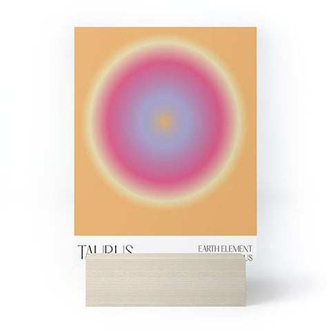 Mambo Art Studio taurus aura Mini Art Print