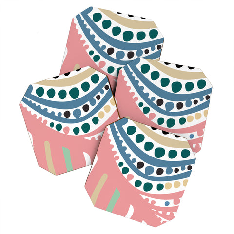 Mambo Art Studio Yayoi Coaster Set