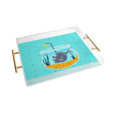 Mandy Hazell Fish Bot Acrylic Tray
