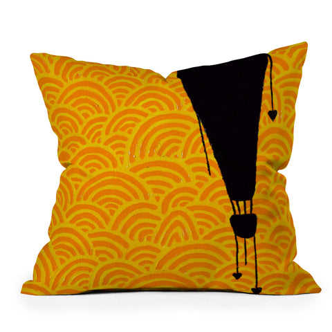 Mandy Hazell Float On Outdoor Throw Pillow