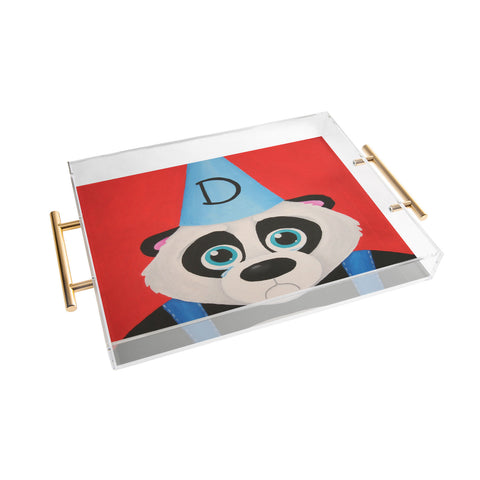 Mandy Hazell Sad Panda Acrylic Tray