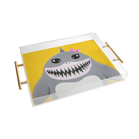 Mandy Hazell Shark Tooth Sally Acrylic Tray