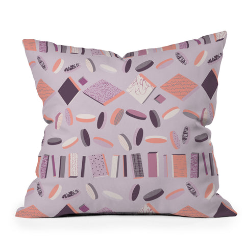 Mareike Boehmer 3D Geometry Lined Up 1 Outdoor Throw Pillow