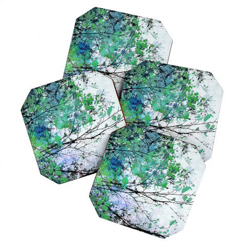 Mareike Boehmer Autumn 5 Blue Coaster Set