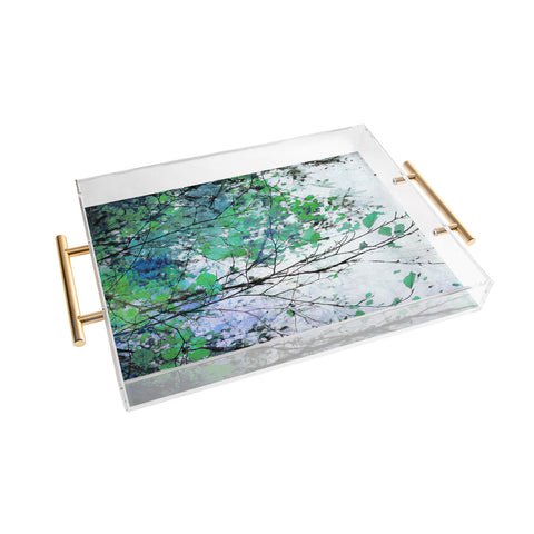 Mareike Boehmer Autumn 5 Blue Acrylic Tray