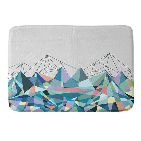 Mareike Boehmer Colorflash 3 pastel Memory Foam Bath Mat