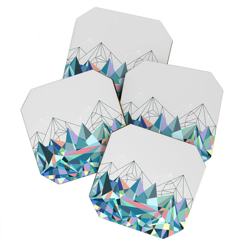 Mareike Boehmer Colorflash 3 pastel Coaster Set