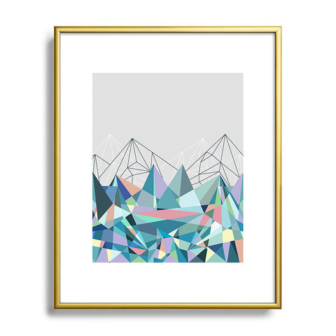 Mareike Boehmer Colorflash 3 pastel Metal Framed Art Print