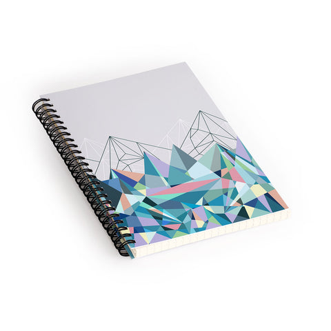 Mareike Boehmer Colorflash 3 pastel Spiral Notebook