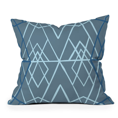 Mareike Boehmer Geometric Sketches 1 Outdoor Throw Pillow