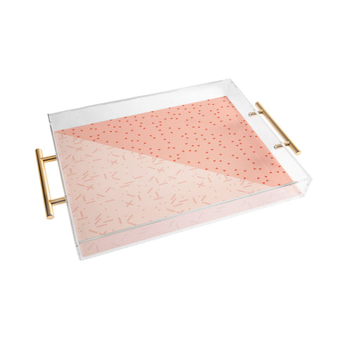 Mareike Boehmer Geometry Blocking 2 Acrylic Tray