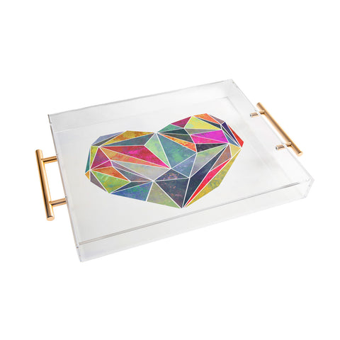 Mareike Boehmer Heart Graphic 5 X Acrylic Tray