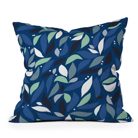 Mareike Boehmer Organic Pattern 2 Outdoor Throw Pillow