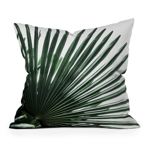 Mareike Boehmer Palm Leaves 13 Outdoor Throw Pillow