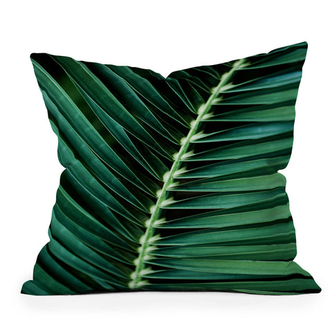 Mareike Boehmer Palm Leaves 14 Outdoor Throw Pillow