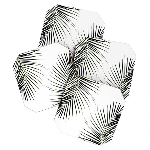 Mareike Boehmer Palm Leaves 9 Coaster Set