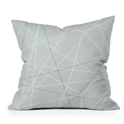 Mareike Boehmer Pastel Lines 2 Outdoor Throw Pillow