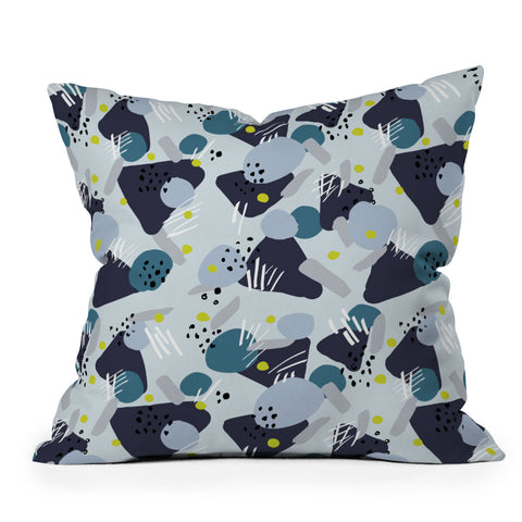 Mareike Boehmer Playground Diversity Outdoor Throw Pillow